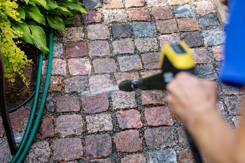 Products For Pavers Pressure Washings in use
